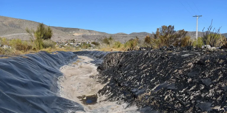 JUNTA DE VIGILANCIA RÍO CHOAPA CONDENA ROBO Y QUEMA DE GEOMEMBRANA EN CANAL SILVANO