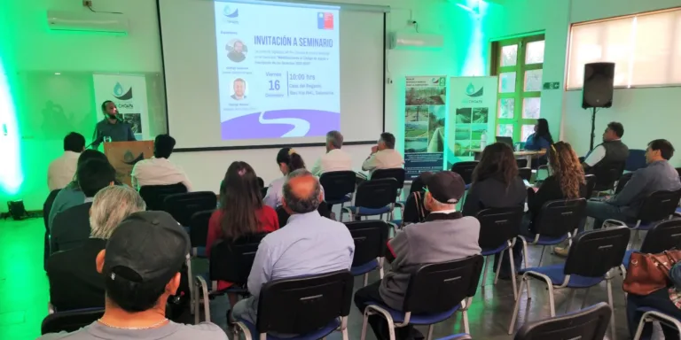 SEMINARIO CON DGA ABORDA INSCRIPCIÓN DE DERECHOS EN CATASTRO PÚBLICO DE AGUAS