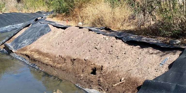 JUNTA DE VIGILANCIA RÍO CHOAPA CONDENA ROBO DE GEOMEMBRANA EN CANAL SILVANO