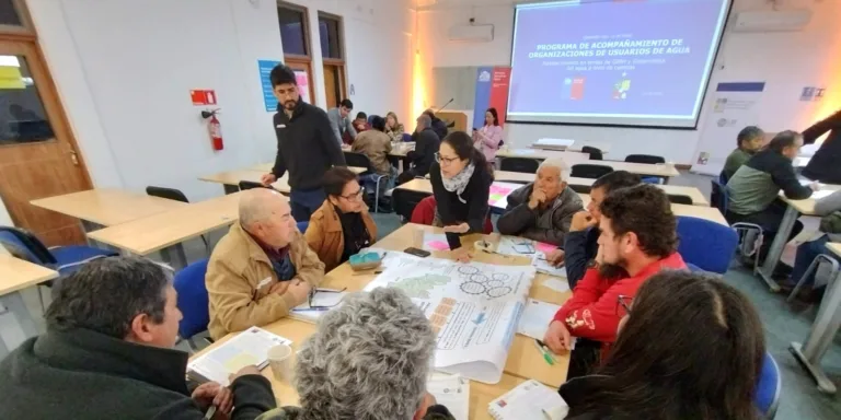 DGA LANZA PROGRAMA DE ACOMPAÑAMIENTO DE ORGANIZACIONES DE USUARIOS DE AGUA