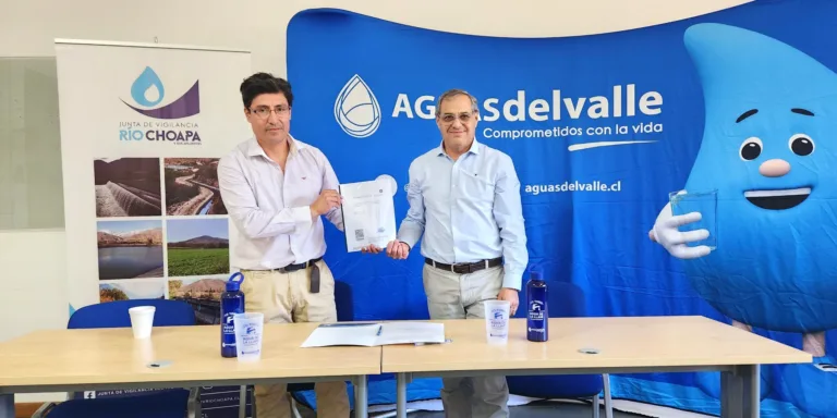 AGUAS DEL VALLE Y JVRCH RATIFICAN COMPROMISO A PRIORIZAR AGUA PARA CONSUMO HUMANO