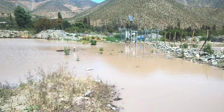 JVRCH RECOMIENDA A SUS USUARIOS CUIDAR INFRAESTRUCTURA DE RIEGO ANTE CRECIDA DE RÍO CHOAPA