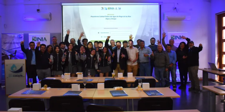FINALIZA CAPACITACIÓN DE PROYECTO FIC «CALIDAD ONLINE DEL AGUA DE RIEGO RÍO ELQUI Y CHOAPA»
