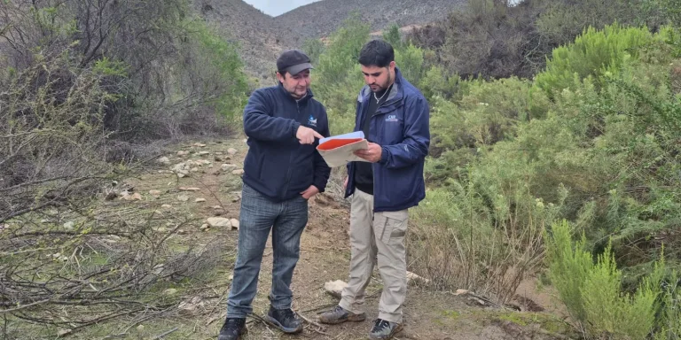 JUNTA DE VIGILANCIA DEL RÍO CHOAPA Y LA CNR CONTINÚAN EN TERRENO CATASTRANDO CANALES E INFRAESTRUCTURA HÍDRICA DAÑADA POR EL TEMPORAL